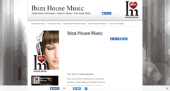 Desktop Screenshot of ibizahousemusic.com